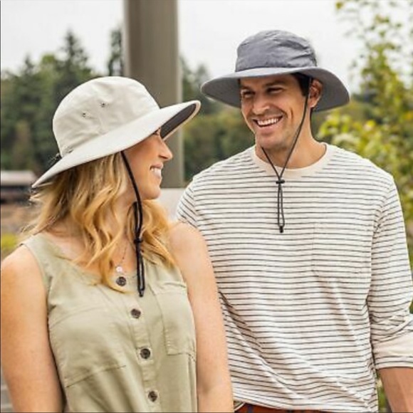 Solar Escape Sun Protection UV Explorer Gray Unisex Hat (One Size - Adjustable) - Picture 3 of 8